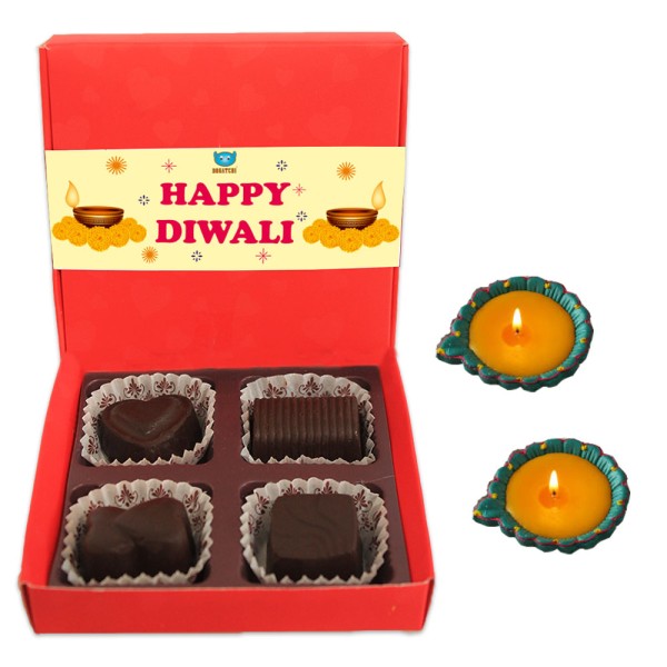 BOGATCHI Assorted Chocolate with Diya 40g