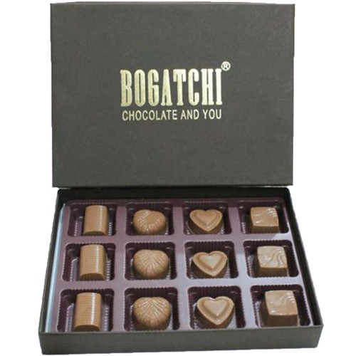 BOGATCHI Diwali Chocolate Box (12 Pieces)