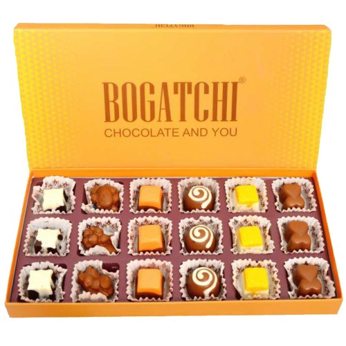 BOGATCHI Diwali assorted Chocolate Box (18 Pieces)