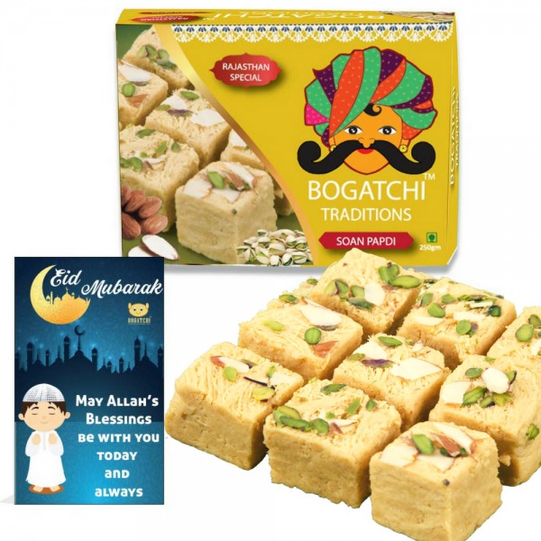 EID MUBARAK SWEETS GIFT - RAJASTHANI SOAN PAPDI, 400G