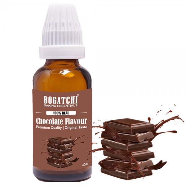 BOGATCHI Chocolate Flavour Essence for Baking Cakes, 30ML