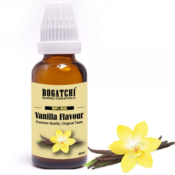 BOGATCHI Vanilla Flavour Essence for Baking Cakes, 30ML