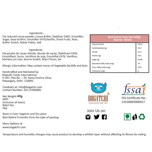 BOGATCHI Chocolates Valentines Day Gift for Wife, 4 Choco Red Box + Free V-Day Card + Free Teddy