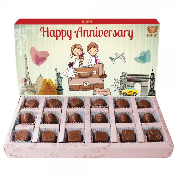 BOGATCHI Gift Ideas for Friends, Anniversary Gift for Parents, Traveler's Choice, Dark Chocolates, Love Chocolates, Premium Chocolates, 180 g