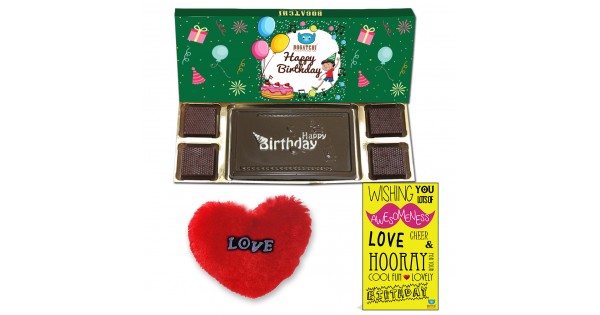 Premium Handmade Happy Birthday Chocolate Gift Box  Incredible Gifts